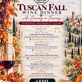 Tuscan Fall Wine Dinner: An Evening in Tuscany photo