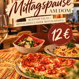 Mittagspause am Dom 🍕 Foto