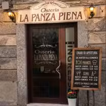 Een foto van restaurant Osteria La Panza Piena