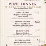 WINE DINNER: DOMAINE CRISTIA photo